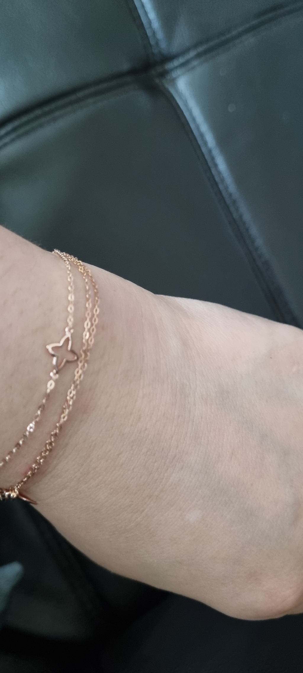 엘렌쥬얼리 14k 필리아 체인 금 팔찌