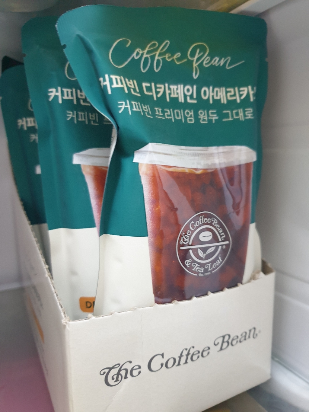 커피빈 디카페인 아메리카노 액상커피 파우치 x10개