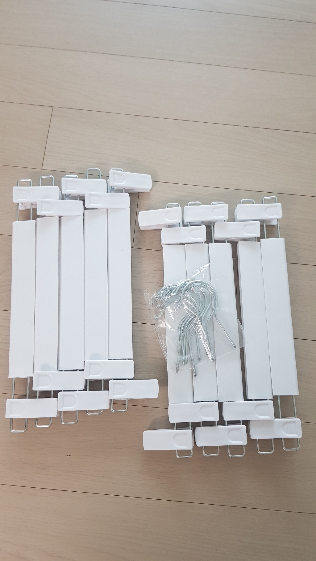 지비됴아 클립형 치마 바지걸이 10개입