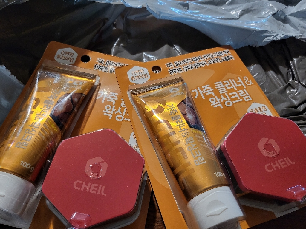 제일 가죽클리너&왁싱 크림