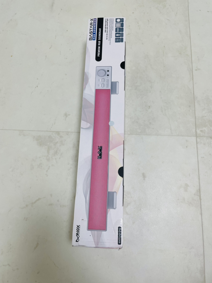 녹스게이밍기어 바스타X 가상 71채널 RGB PC 사운드바 리뷰후기