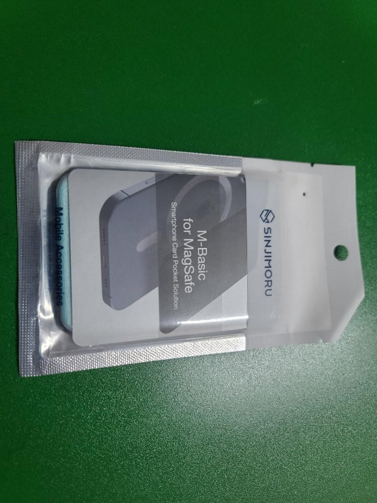 신지모루 베이직 맥세이프 환 카드 지갑 파우치 휴대폰 케이스