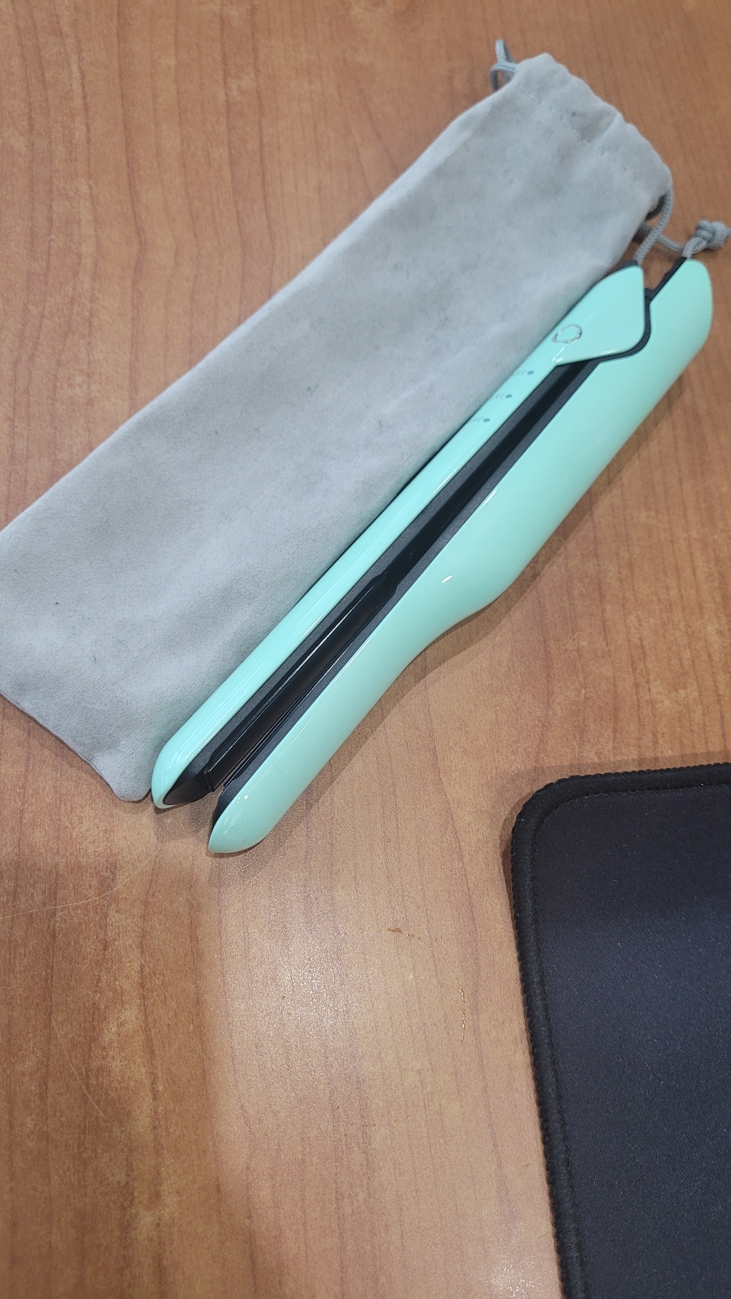 캐치웰 대용량 배터리 USB 충전식무선 고데기 secret01 파우치