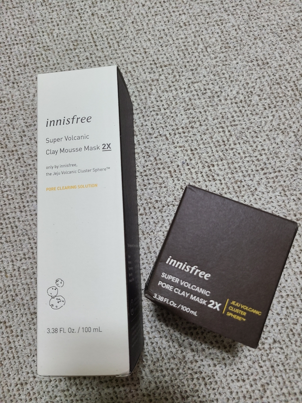이니스프리 수퍼 화산송이 모공 마스크 2X