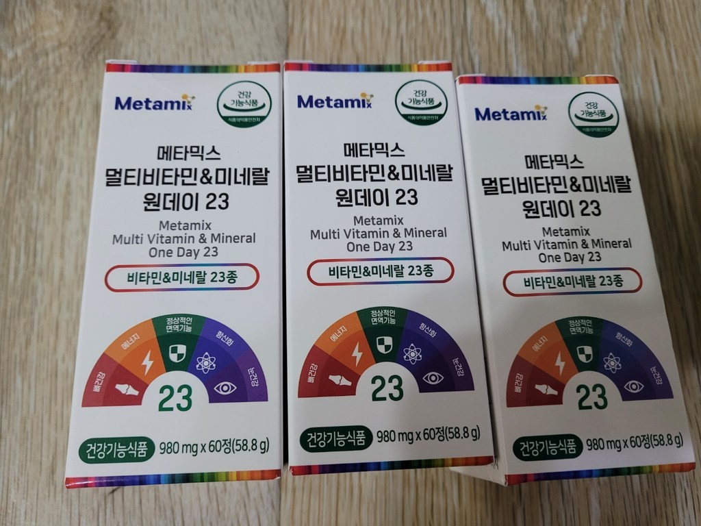 메타믹스 멀티비타민 앤 미네랄 원데이 23 58