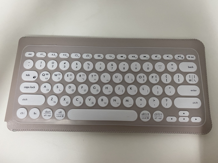 로지텍 K380 밀착 키스킨 모음 한글 한영 투명 커버
