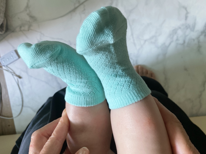 하이베이비클럽 매쉬 아기 발목 양말 4종 리뷰후기