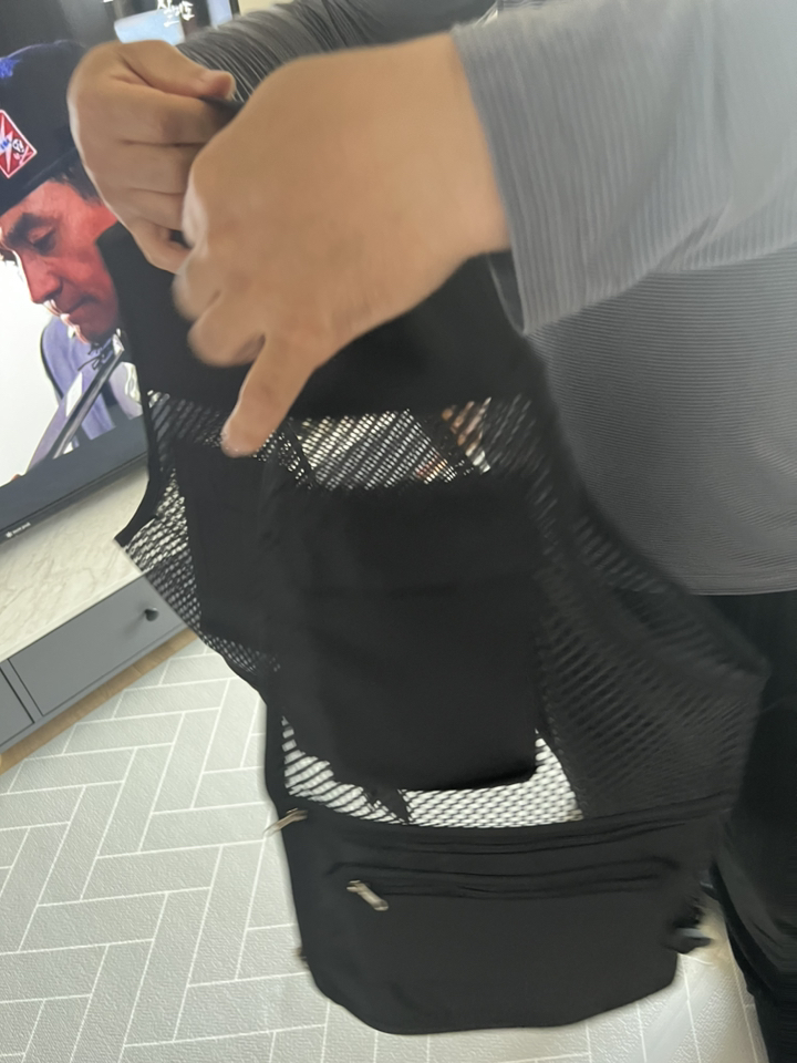 코코 남성용 아웃도어 망사 조끼 S08
