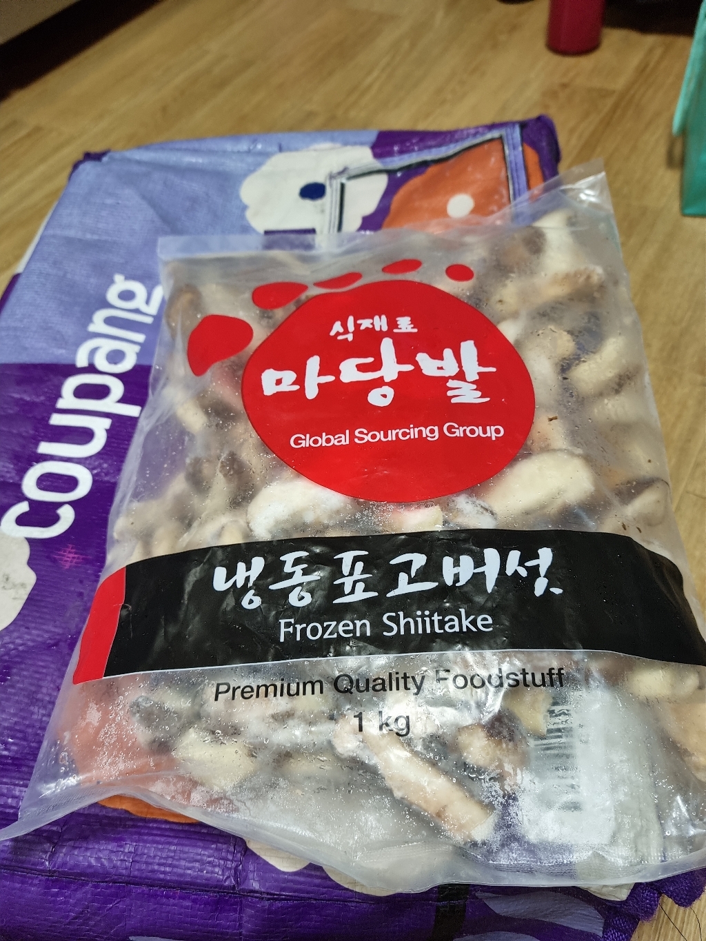 마당발 표고버섯 슬라이스