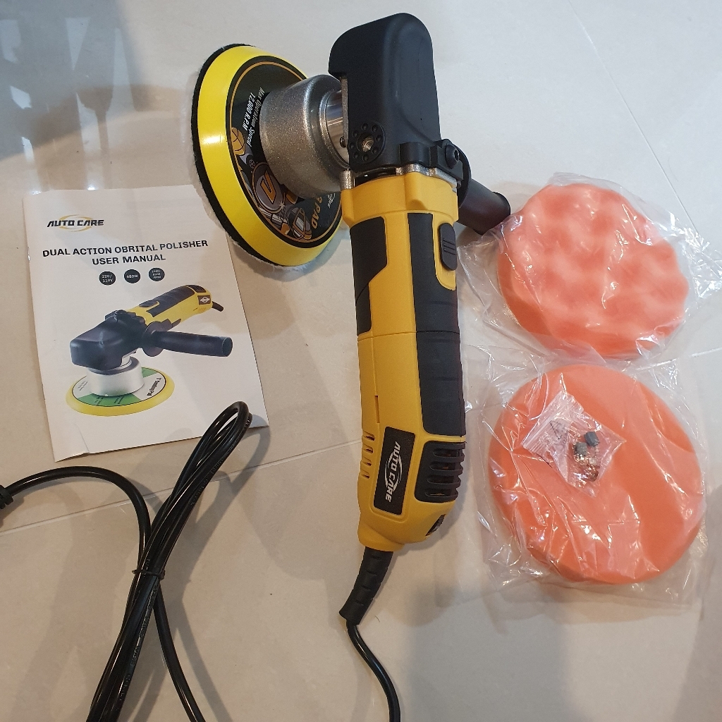 AUTOCARE 6인치 듀얼액션 자동차 광택기 듀얼 폴리셔