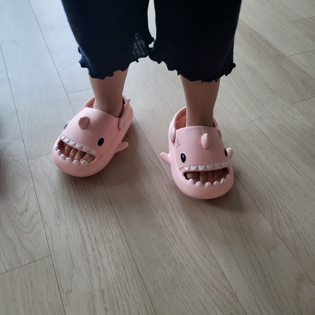 우드피카 아기상어 슬리퍼 샌들 5컬러