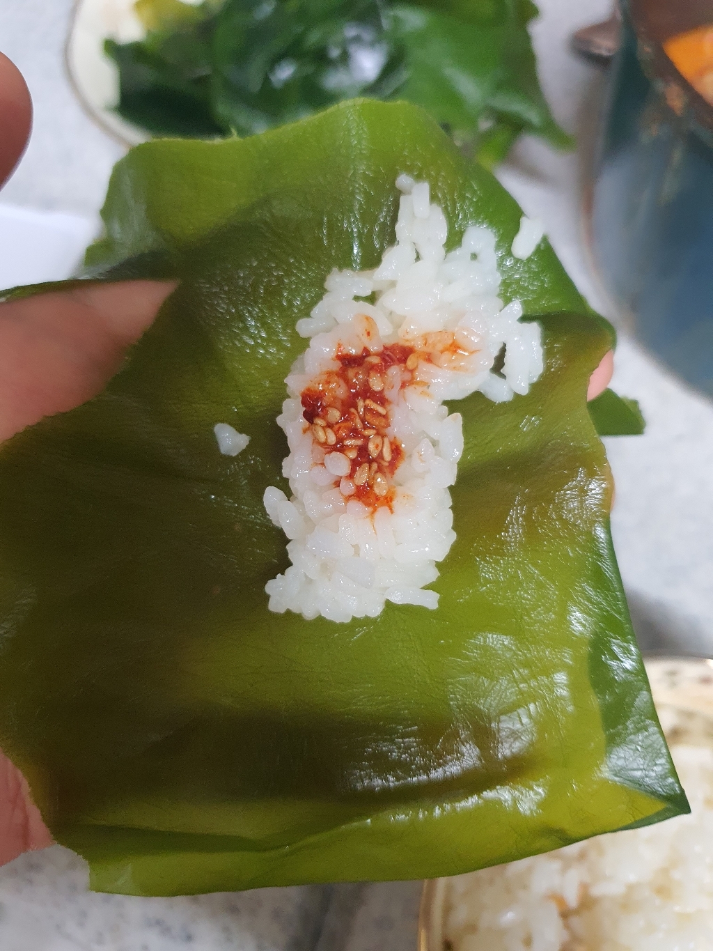 해맑은번영 간편한 씻어나온 생다시마
