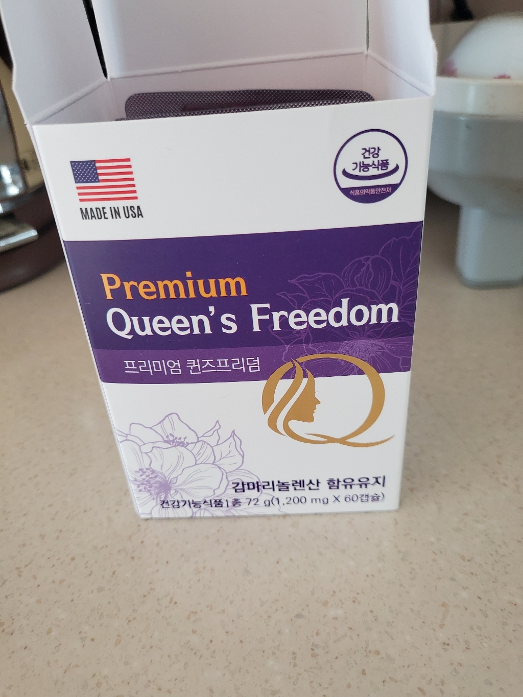 [B&H] 리뉴얼 프리미엄 퀸즈프리덤 120정 4개월분 갱년기 여성 영양제 최신제조 리뷰 후기