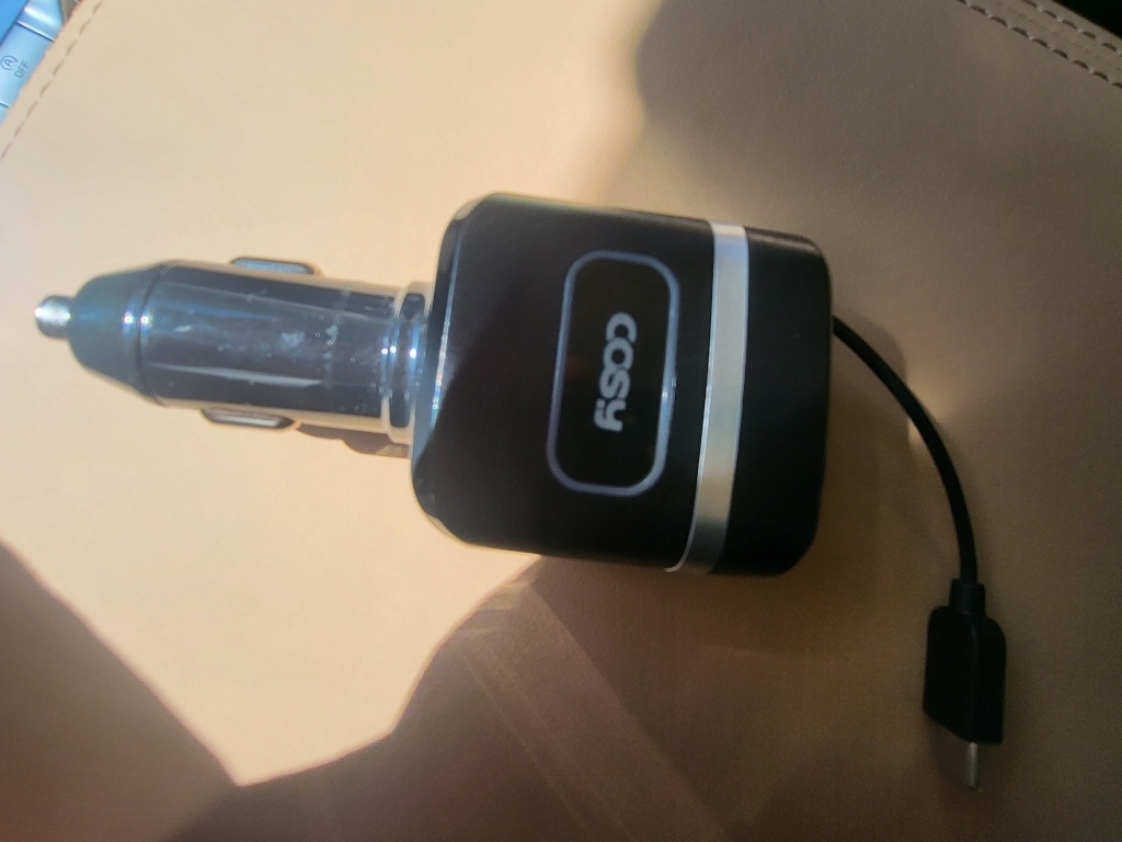 코시 QC30 USB 2포트 차량용 자동감김 급속 충전기 타입C