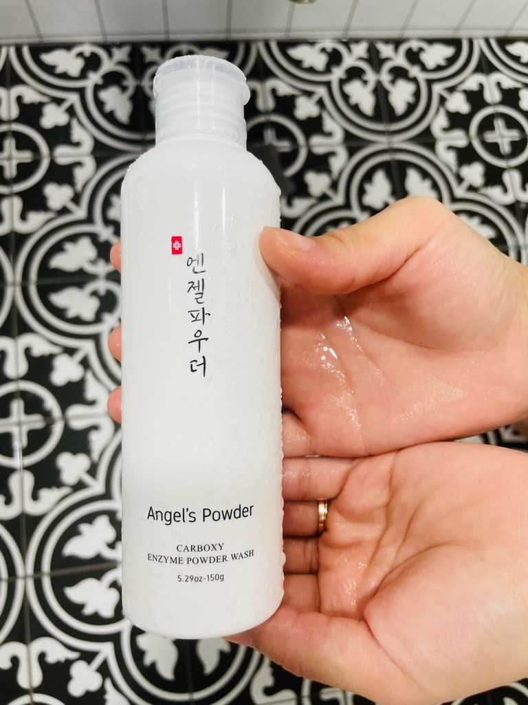 ANES 본코리아 엔젤파우더 대용량 탄산 효소 세안제 클렌징 파우더