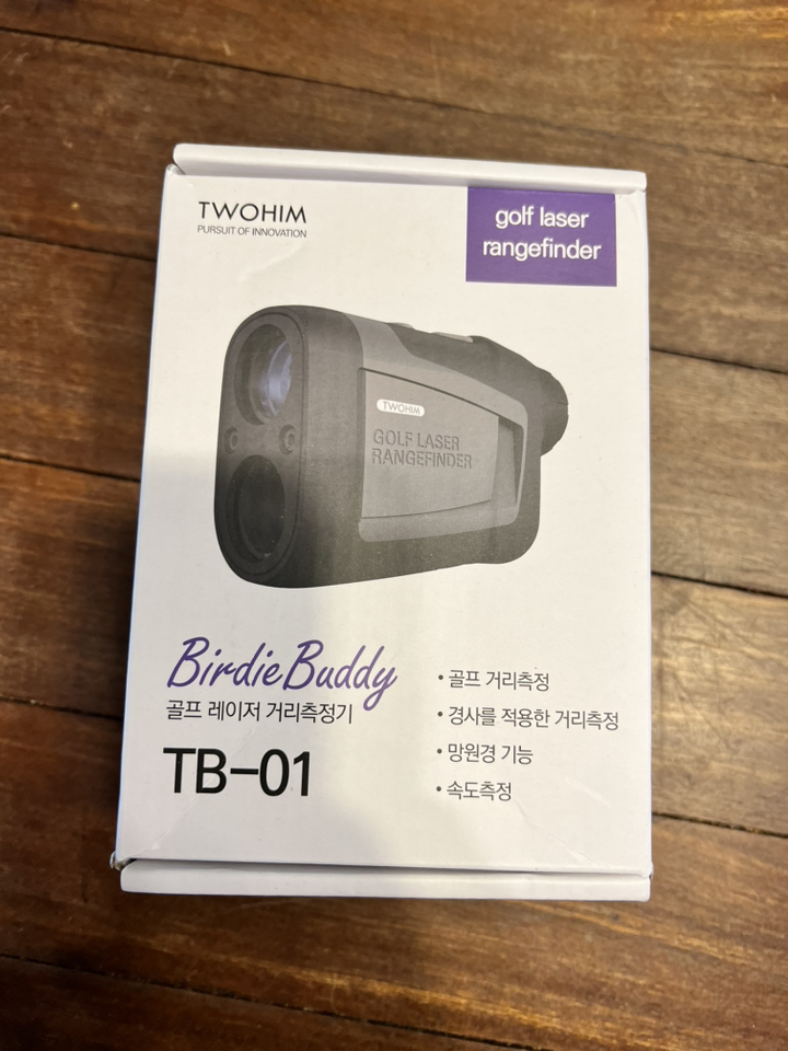 투힘 버디버디 골프 레이저 거리 속도 측정기 TB-01