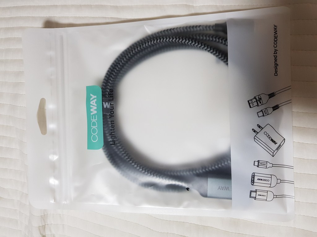 코드웨이 USB C타입 to D 케이블