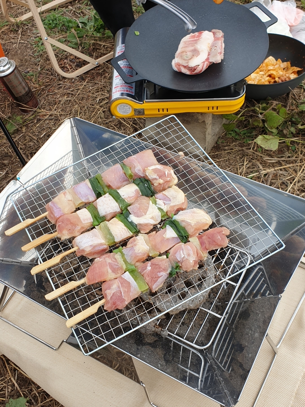 푸드장 숯불 왕닭꼬치