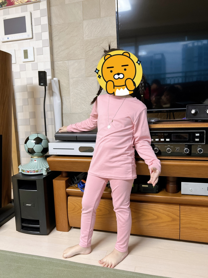 마른파이브 아동용 히트터치 발열내의 기모 내복