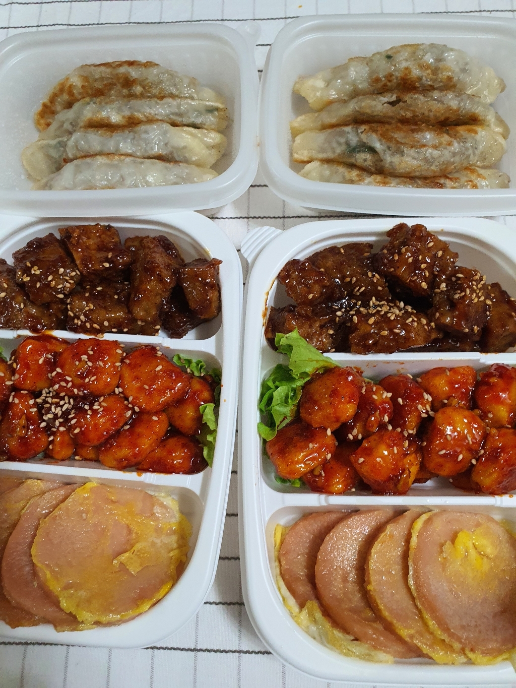 사각 미니 죽용기 백색 50세트 50세트