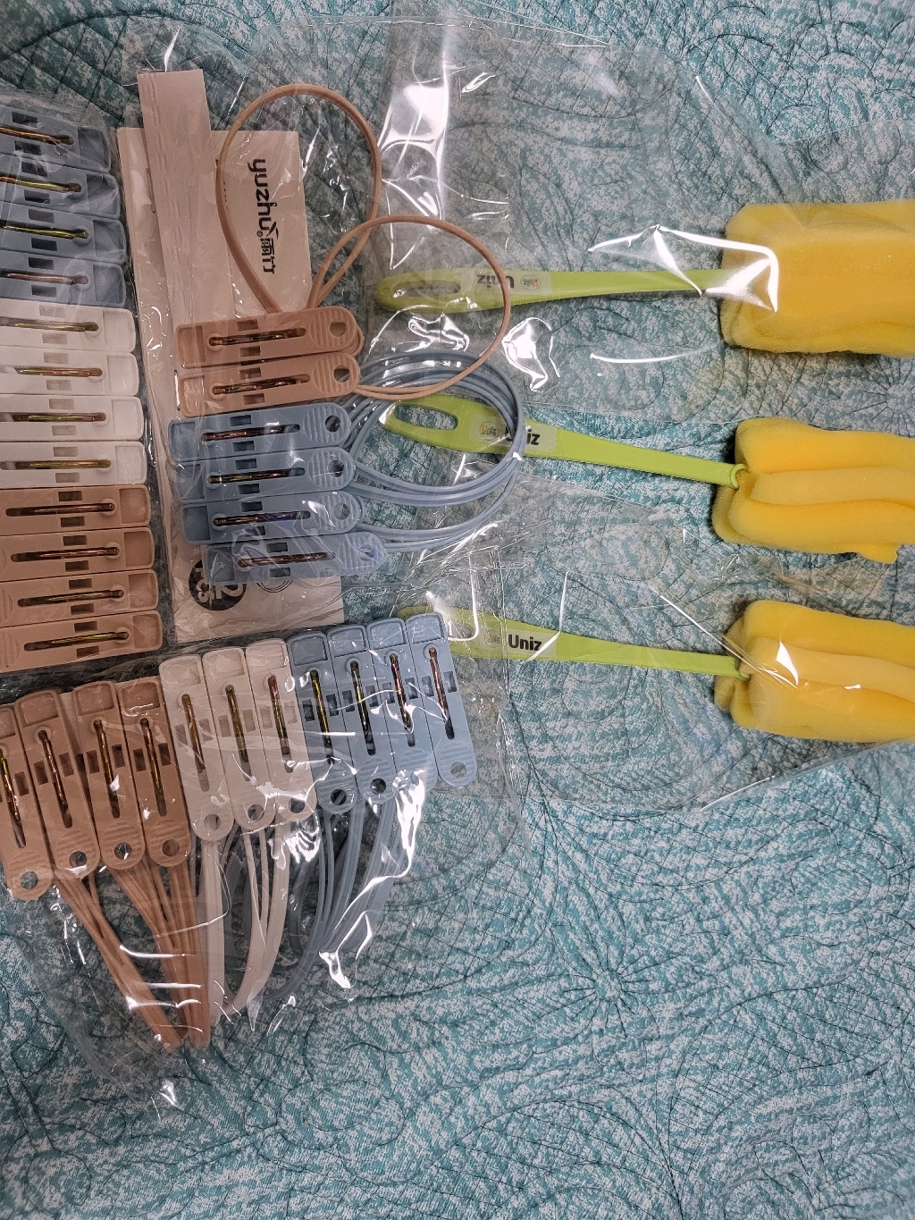 유니즈 양말 속옷 고리형 빨래 집게