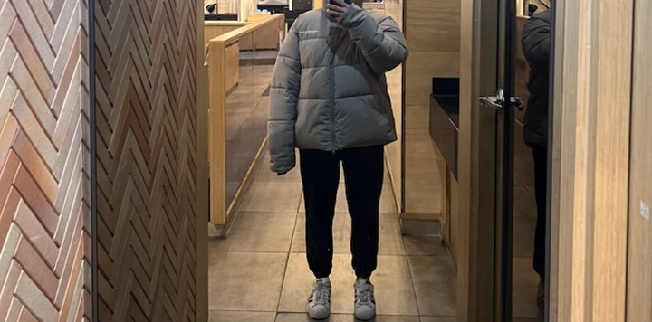 어반에이지 에센셜 숏패딩