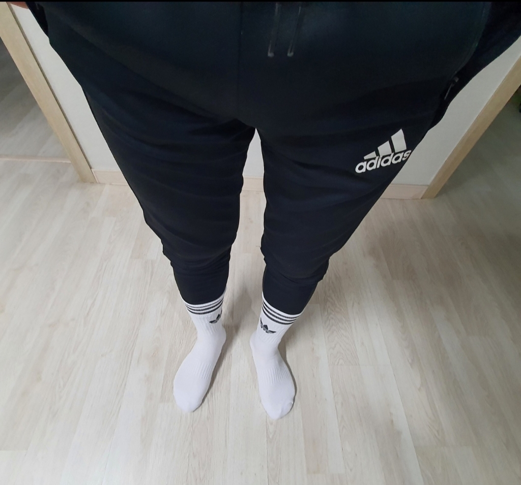 아디다스 양말 스포츠 양말 솔리드 크루삭스 여성 남성 에센셜 에브리데이 쿠션 긴양말 화이트 장목양말 리뷰 후기