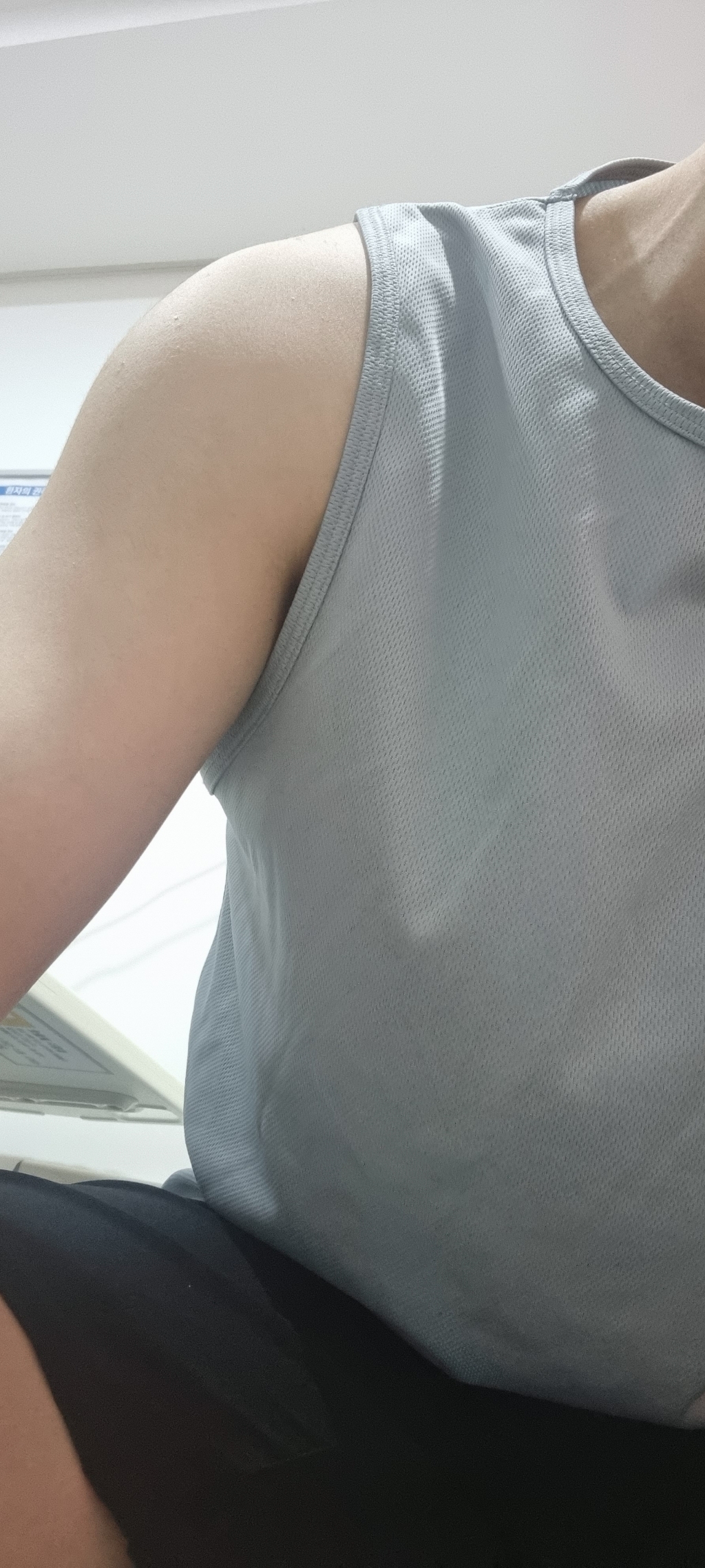 신가브루크 5종셋트 민소매 무지 남자 헬스복 기능성 헬스 스포츠