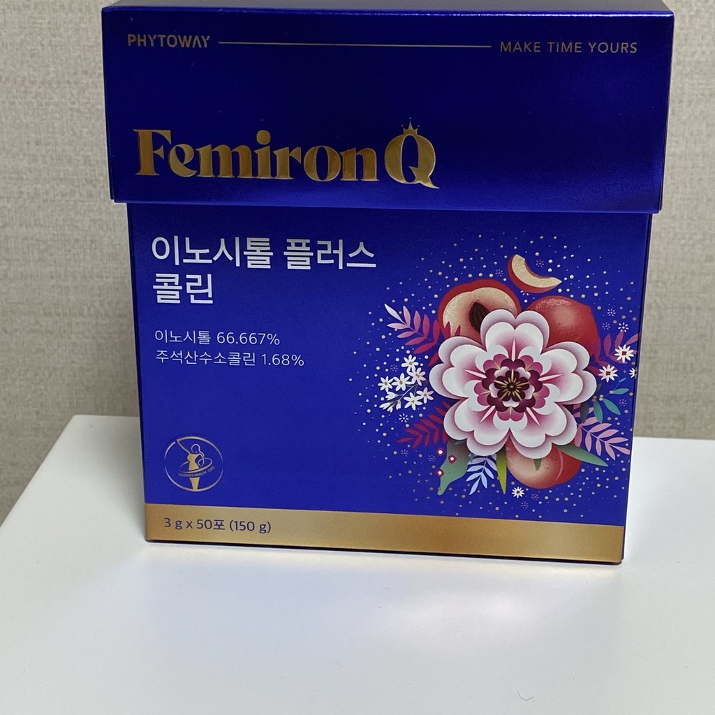 페미론큐 이노시톨 플러스 콜린 식물성 이노시톨 활성형 엽산 49종 복합 성분