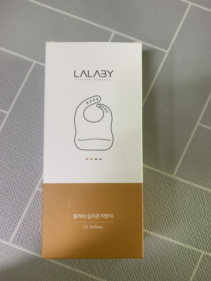 랄라비 실리콘 턱받이
