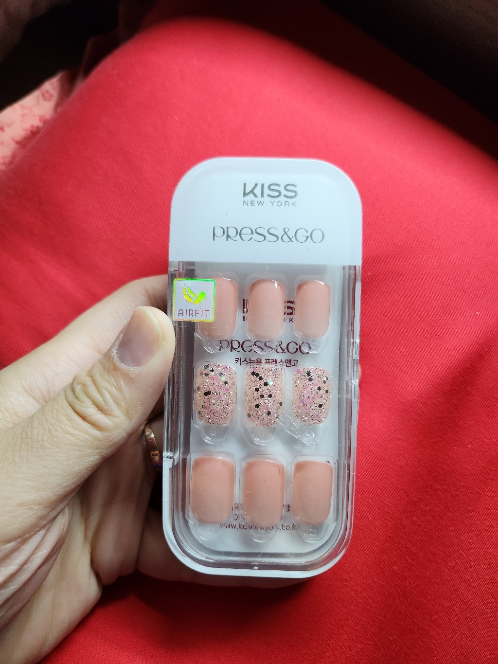 키스뉴욕 프레스앤고 마이컬러 네일팁
