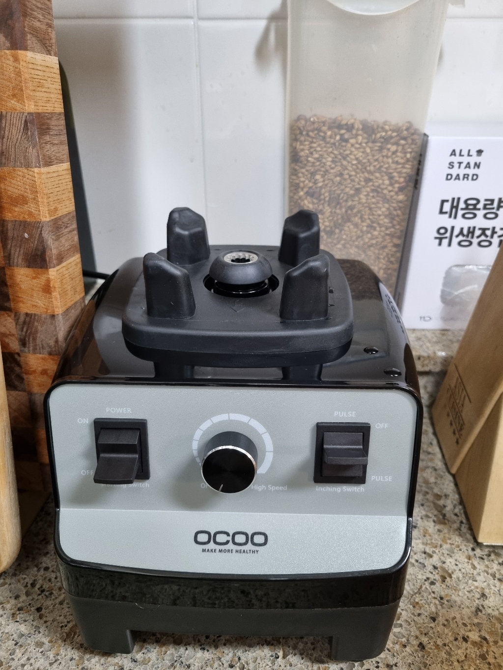 오쿠 6중날 초고속 블렌더 믹서기 20