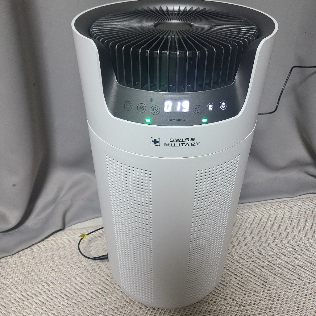 스위스밀리터리 360도 프레시 타워 공기청정기 SA-AC13H 40㎡