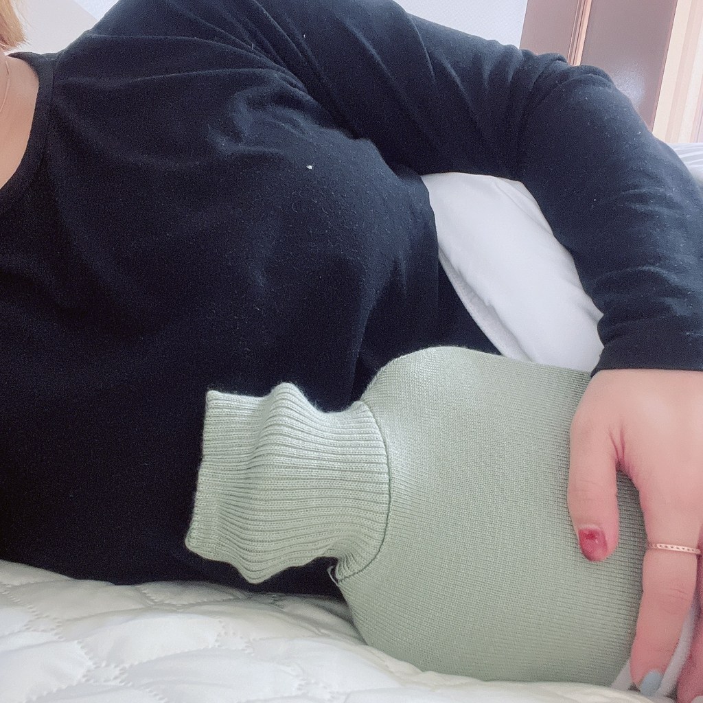 본디아 온숨 물주머니 찜질 온수 네이비