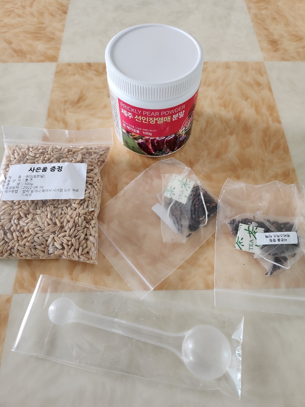 제주도 백년초 분말 백년초가루 백년초