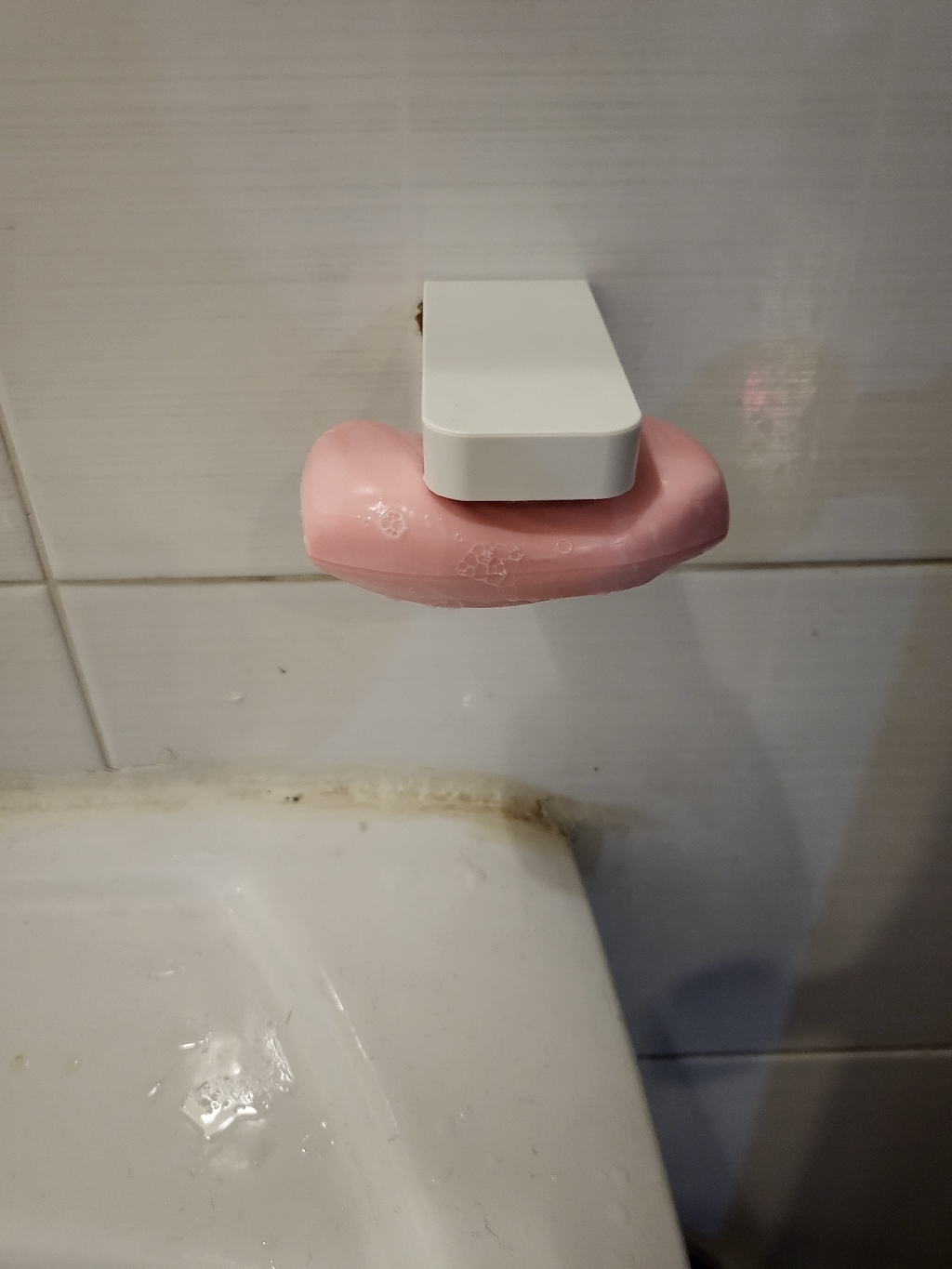 아루아 모던 자석 비누 홀더 블랙 화이트 욕실 비누받침대