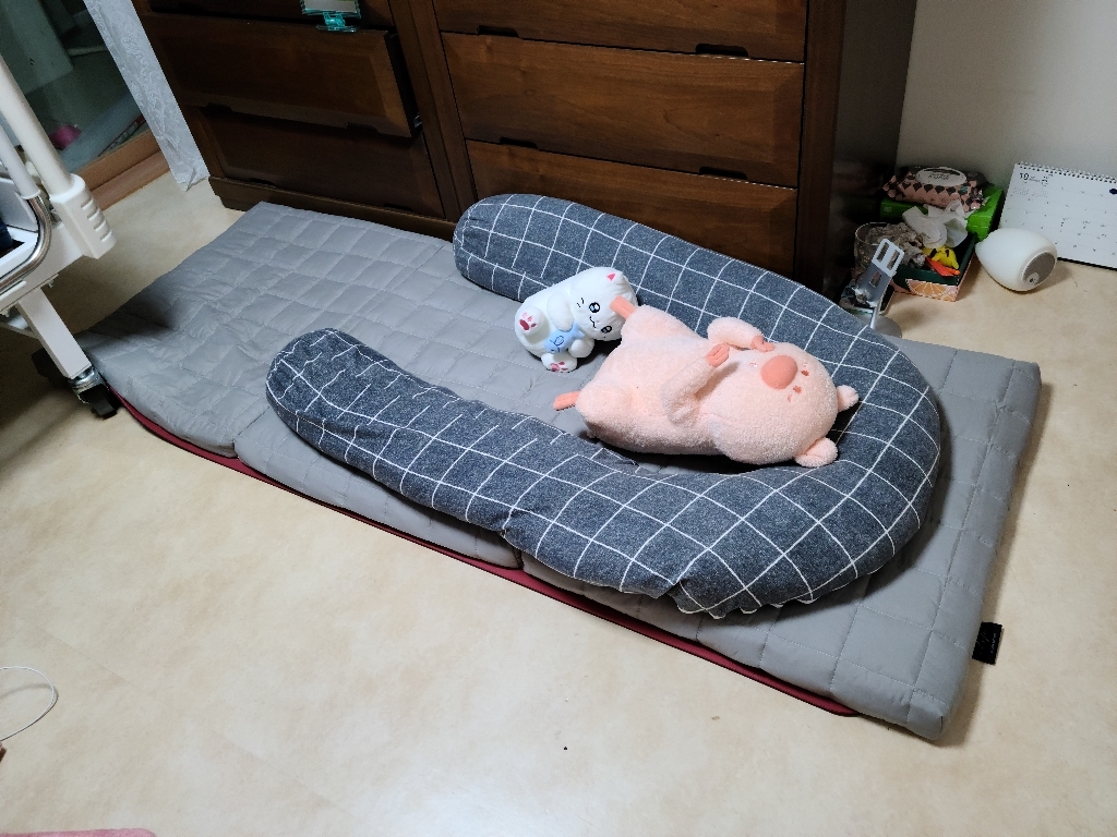 아이소페 라텍스 접이식 매트리스