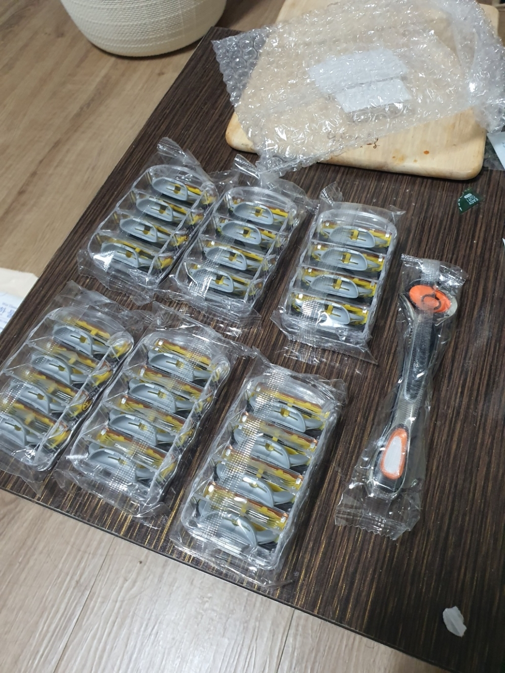 원우 질레트 퓨전 환용 면도날 퓨전파워 프로글라이드 프로쉴드 / 면도날 스윙 면도기 1개