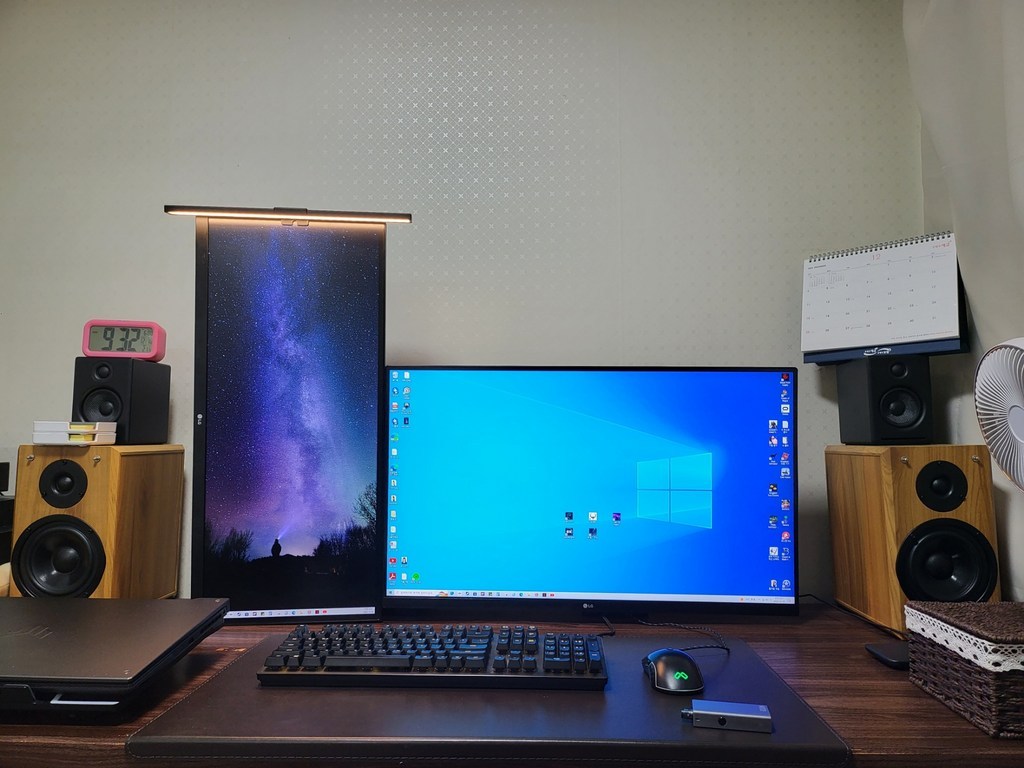 카멜 마운트 USB타입 대형 고중량 모니터 거치대 A-2UB