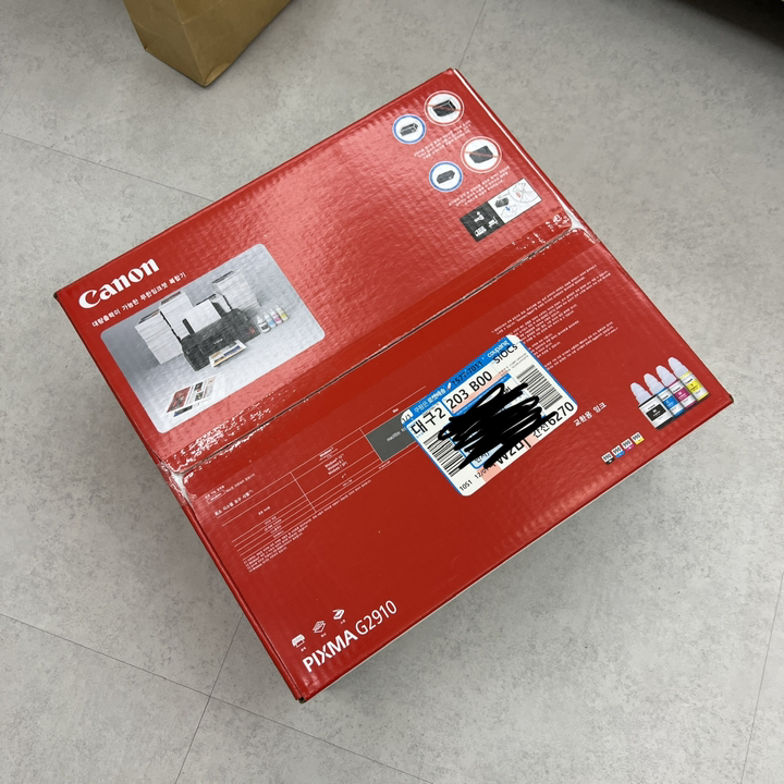 캐논 무한 잉크젯 복합기 2910