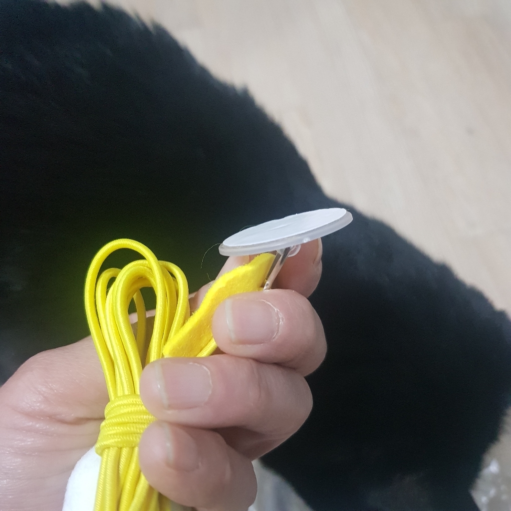 냥이마트 고양이 셀프 낚시대 고양이 흥미유발 장난감 천장 접착형