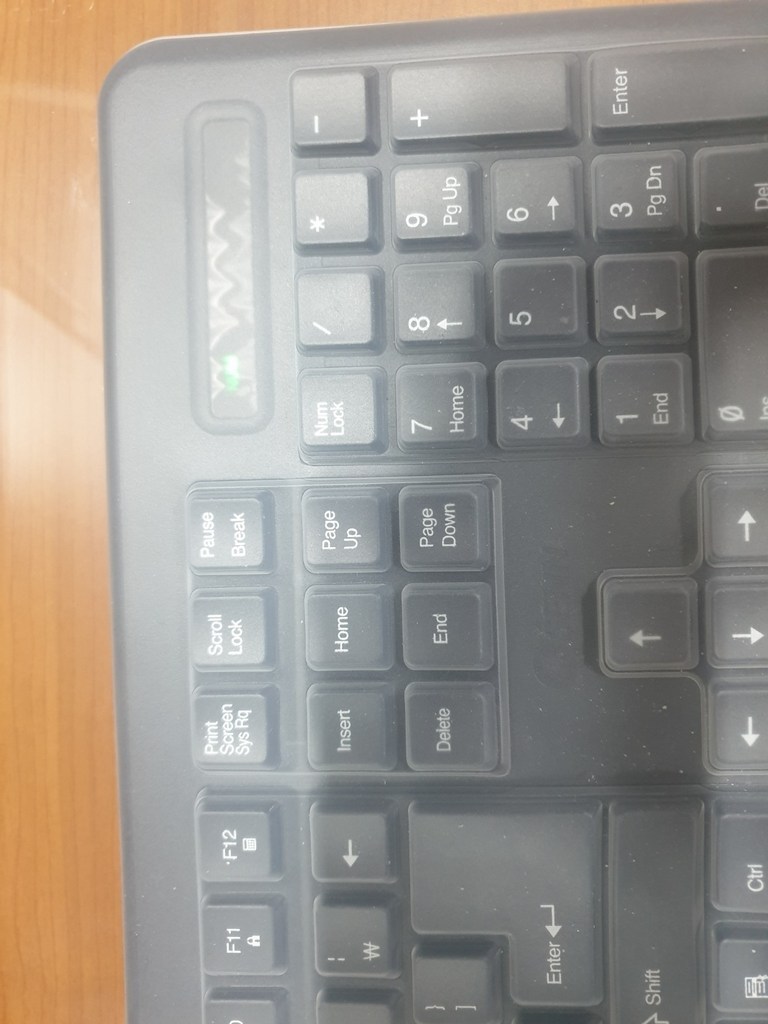 큐센 멤브레인 무선 키보드