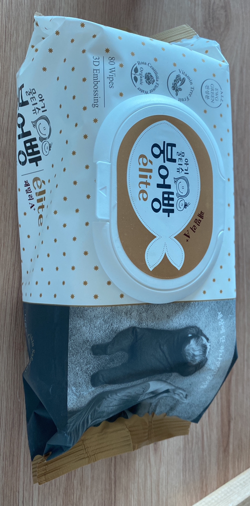 고평량_넉넉한 사이즈 붕어빵 패밀리엘리트물티슈80매