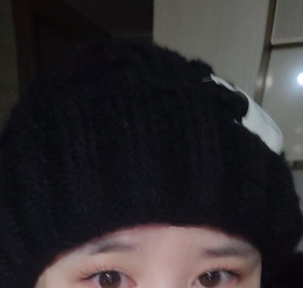 두봄 여성 겨울 모자 꽈배기 비니 울 골지 니트 스키장 모자