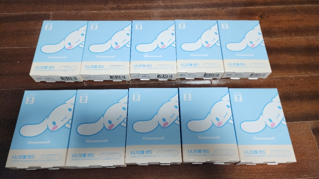 산리오 캐릭터즈 더밴드 패턴밴드 시나모