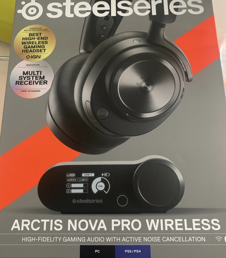 스틸시리즈 ARCTIS NOVA RO WIREESS 무선 게이밍 헤드셋