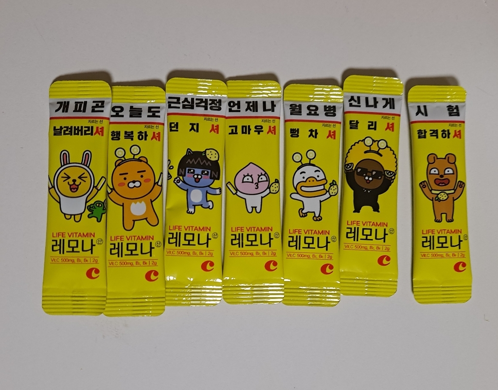 레모나 카카오프렌즈 레모나산 랜덤발송