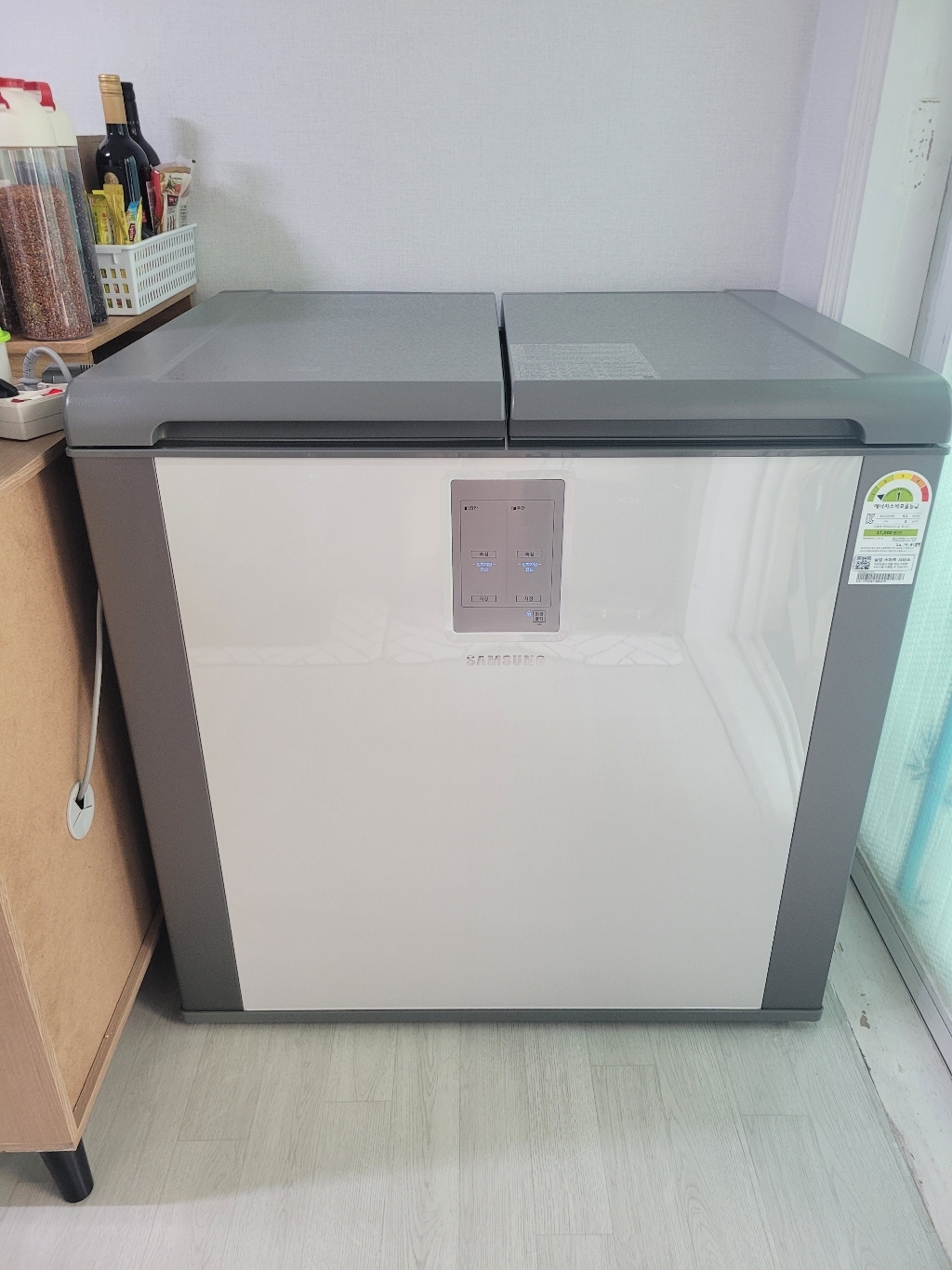 삼성전자 김치플러스 뚜껑형 김치냉장고