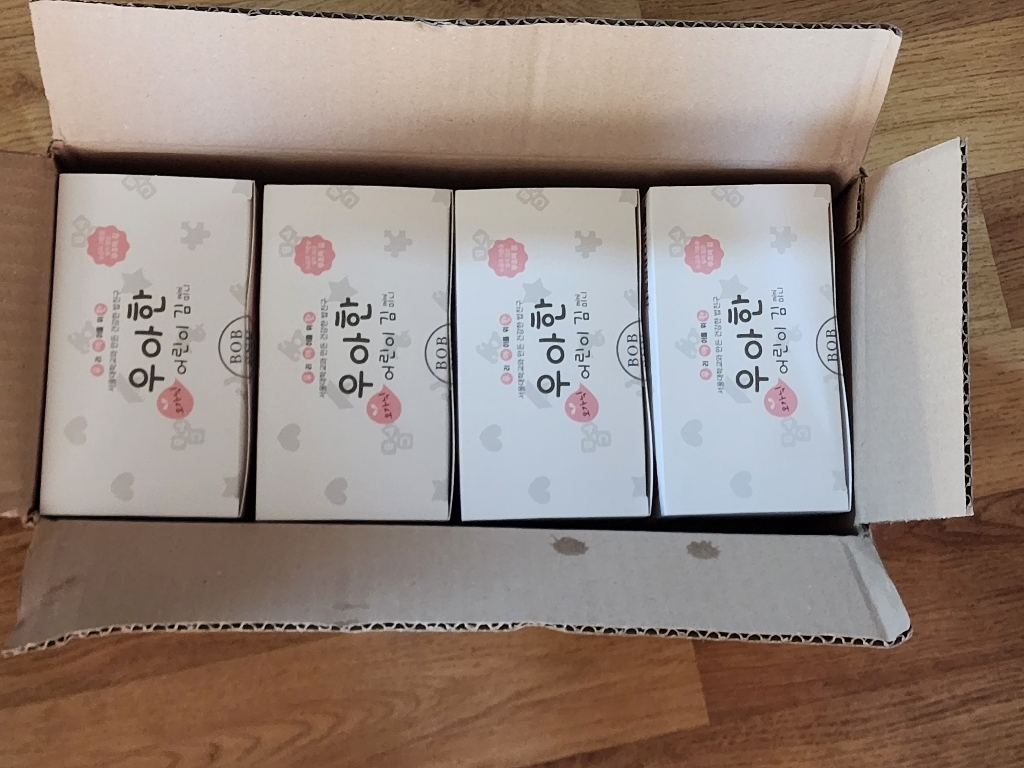 서울대밥스누 우아한 오가닉 어린이 김 1