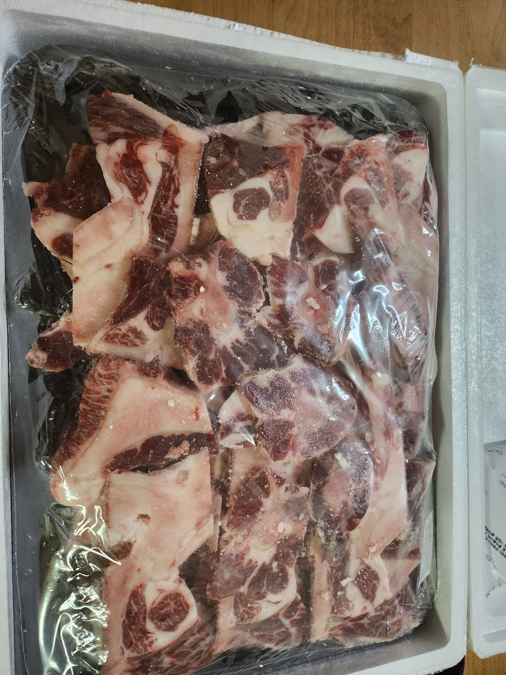 행복한우 꼬리반골 선물세트 백화점용 소꼬리뼈 설날 구정 추석 포장 명품 명절선물세트
